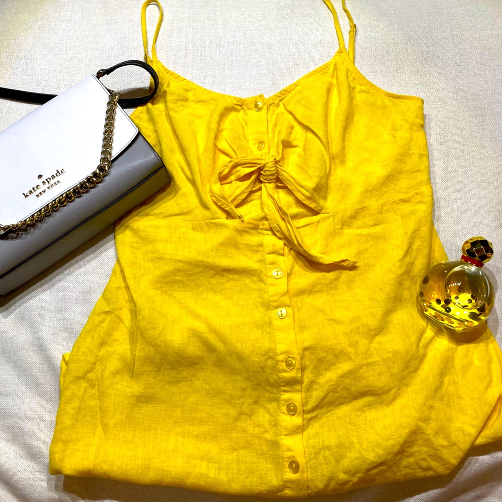 Beautiful Yellow Sun Dress